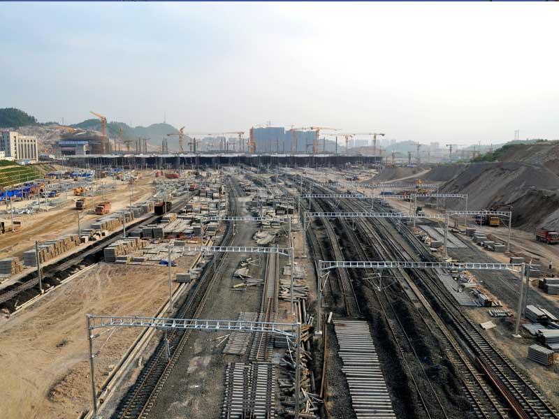 机制砂修建高铁