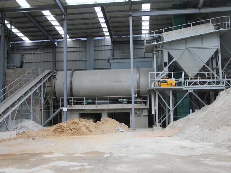 机制砂生产干混砂浆