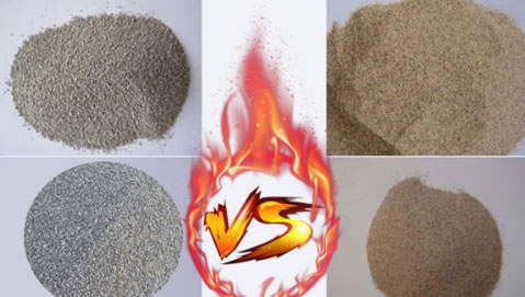 机制砂与河沙的对比