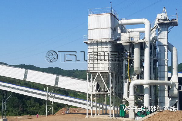 V9河卵石制砂生产线