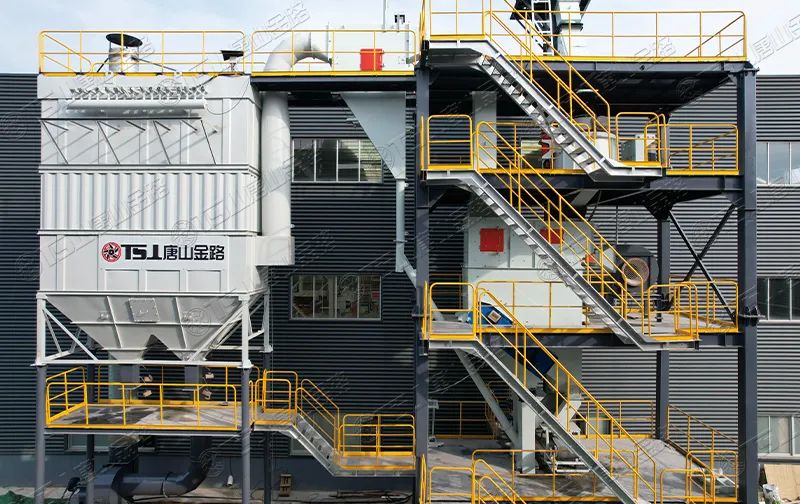 浙江干法制砂楼项目安装飞快，马上完工！