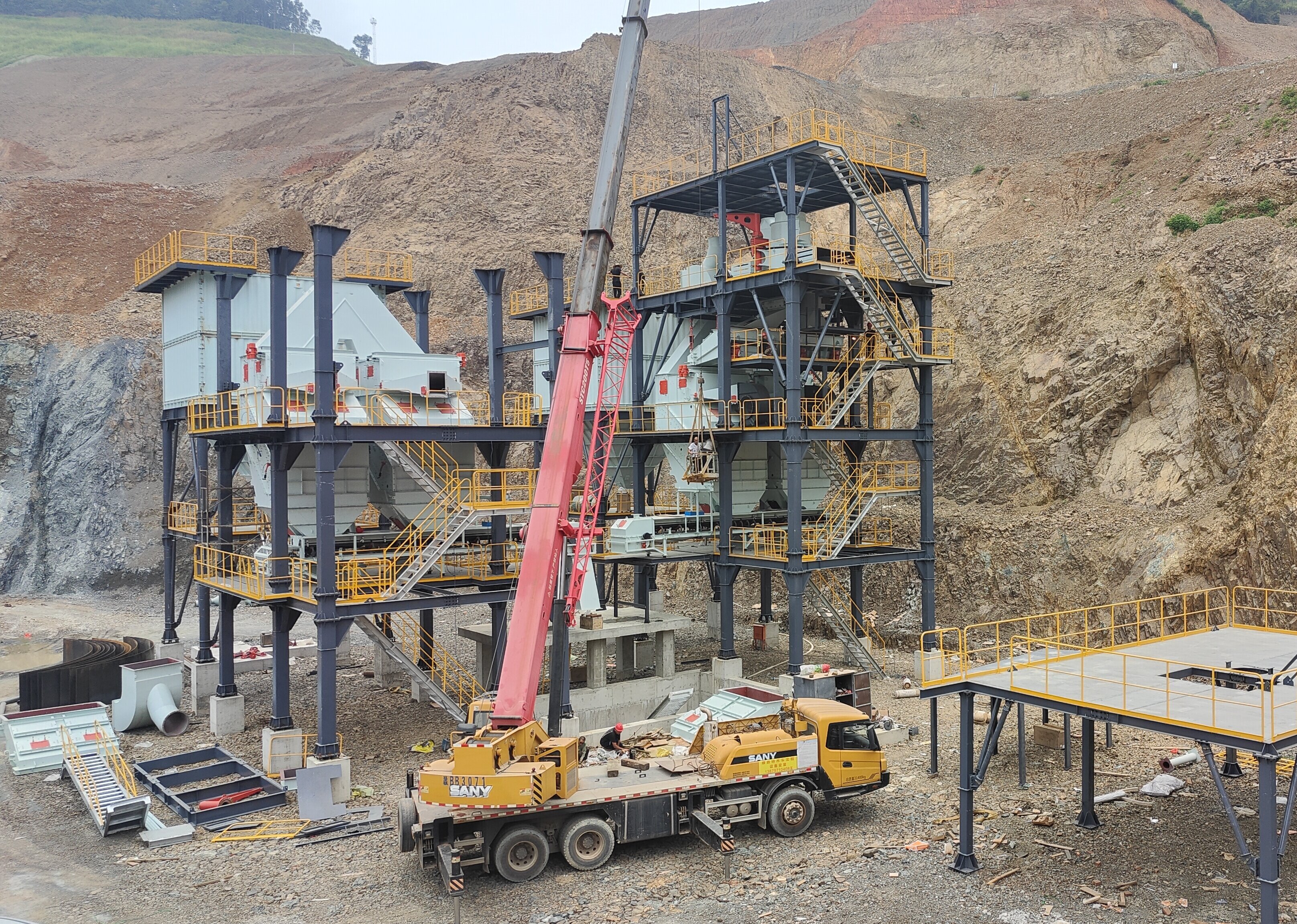 制砂楼：无需水洗砂，全年无忧生产的绿色之选