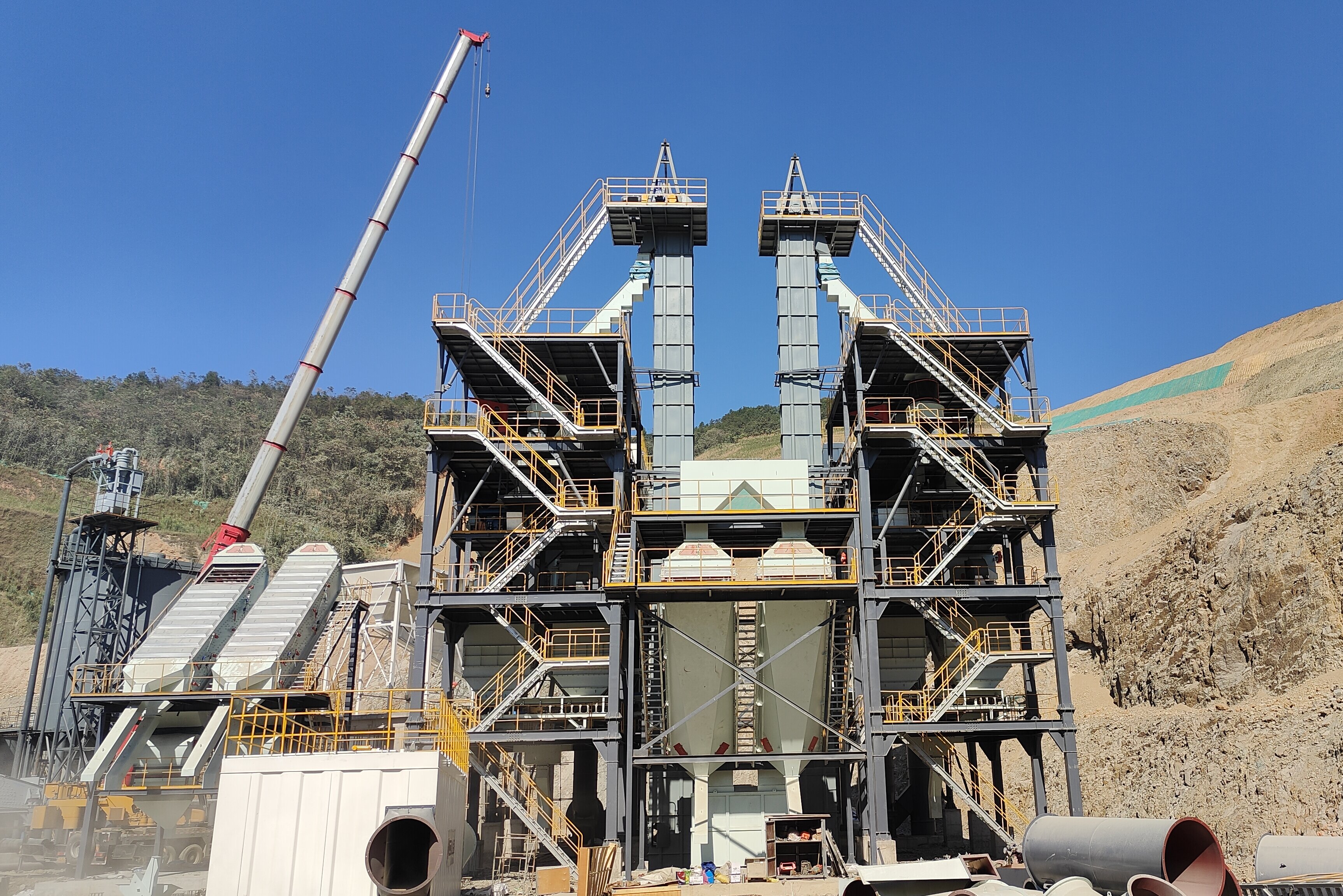 智能制砂楼：小占地，大效能，开启制砂新时代