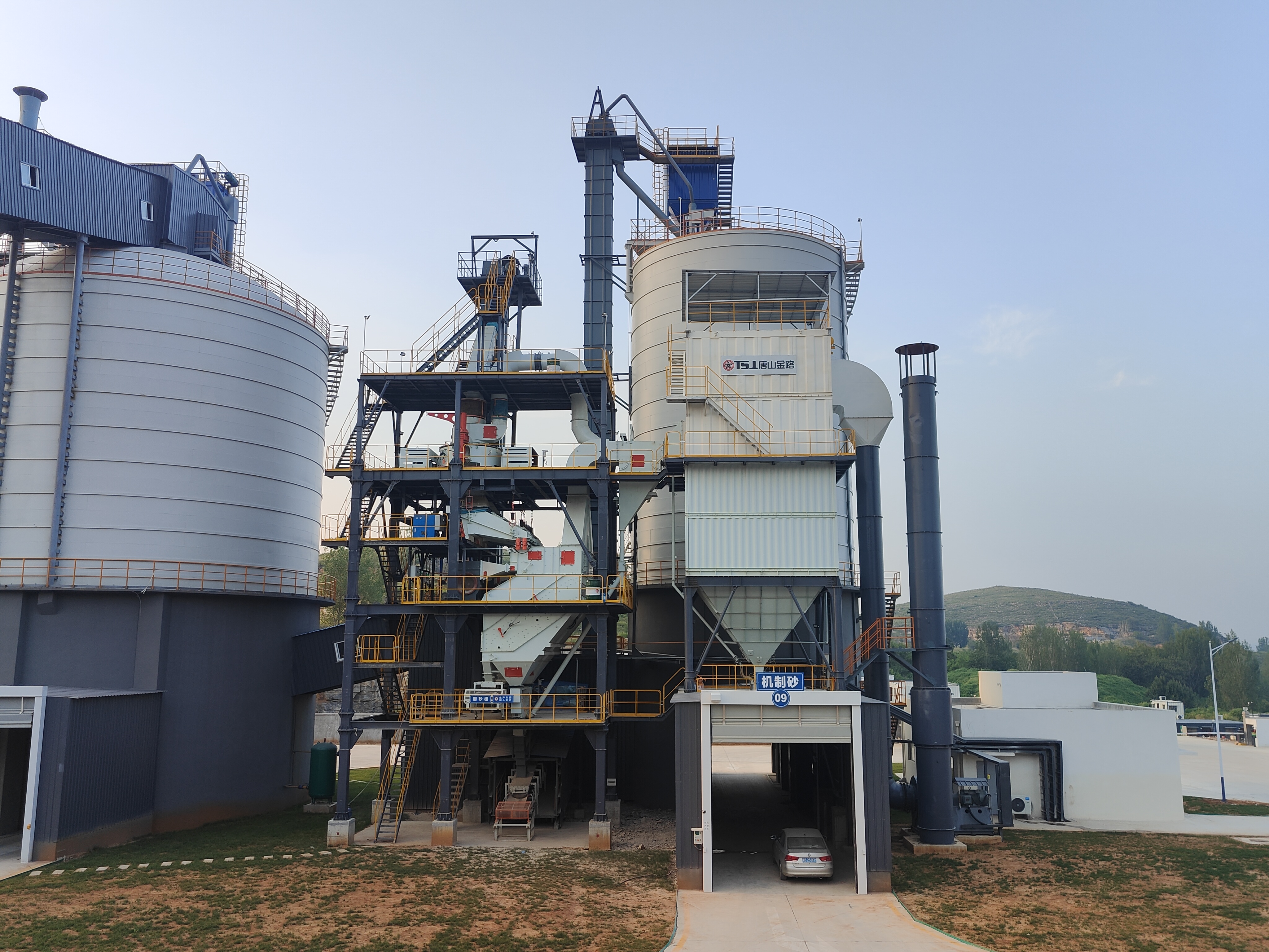 干法制砂楼：引领环保制砂新时代